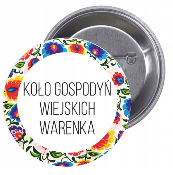 Przypinki buttony KGW WARENKA HIT zdjęcie 1