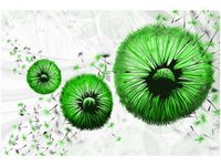 100 70CM OBRAZ PŁÓTNO ZIELONE DMUCHAWCE PŁÓTNO RAMA