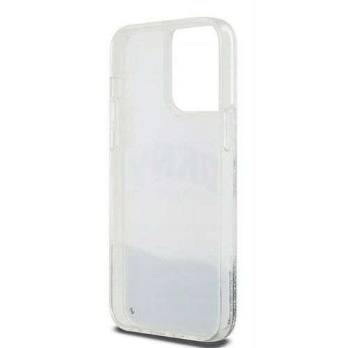 Etui do iPhone 15 Pro Max DKNY Liquid Glitter Case Cover Plecki Białe na Arena.pl