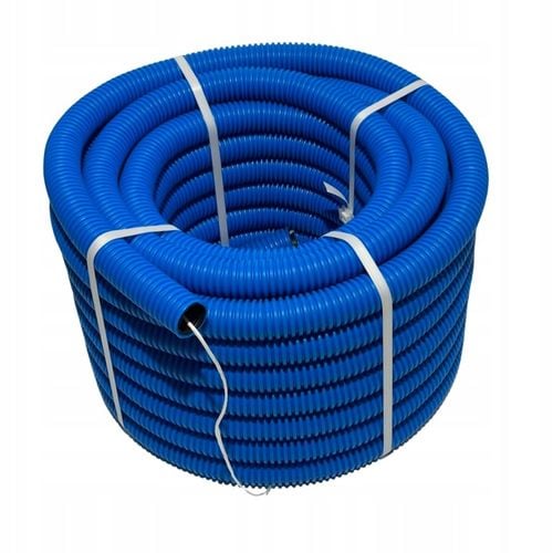 RURA KARBOWANA AROT 40mm 50 METRÓW PESZEL DO ZIEMI Z PILOTEM NIEBIESKA na Arena.pl