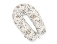 Bawełniana poszewka do poduszki ciążowej Longer - Woodland olive