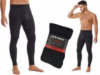 Kalesony Męskie Legginsy Termo Grube Getry Ciepłe Bawełna PREMIUM L/XL