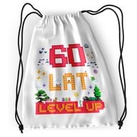 Plecak Urodziny 60 60Te Sportowy Szkolny Worek Z Nadrukiem Ze Zdjęciem