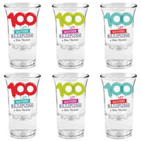 Komplet Urodzinowe Kieliszki 100 Lat