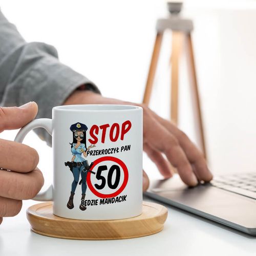 Kubek z nadrukiem na urodziny dla mężczyzny na Arena.pl