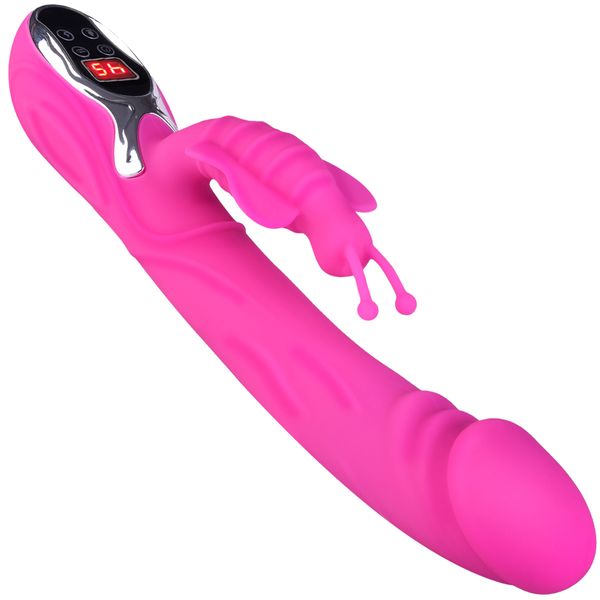 Silikonowy Wibrator Nagrzewający Się + 12 Funkcji zdjęcie 3