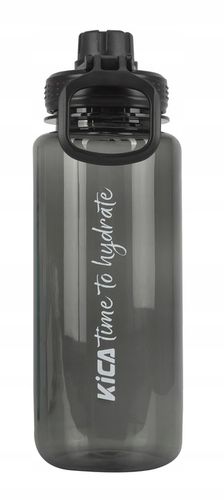 Zestaw Sportowch Butelek Na Wodę KiCA Eko Czarne na Arena.pl