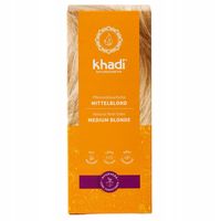 Farba do włosów Naturalna Henna Średni Blond Khadi Medium Blonde 100g