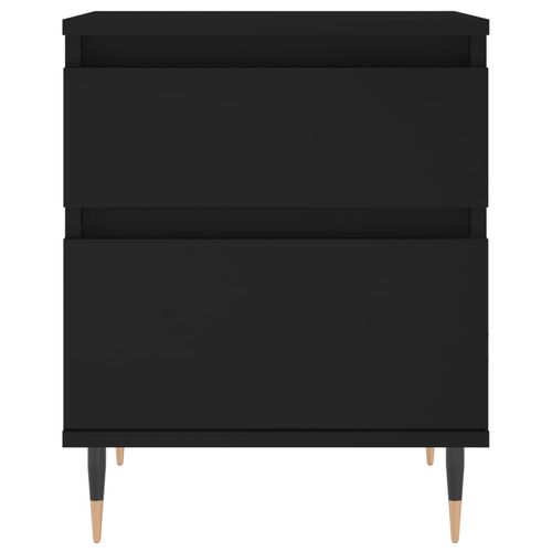 Szafki nocne, 2 szt., czarne, 40x35x50 cm na Arena.pl