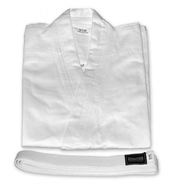 KIMONO DO KARATE EVOLUTION 8 OZ Z PASEM 170 cm zdjęcie 3