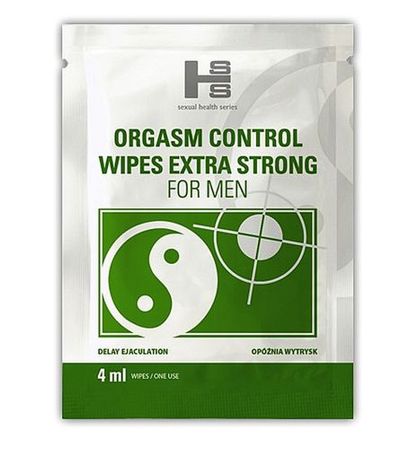 Orgasm Control Chusteczki 6 szt na Arena.pl
