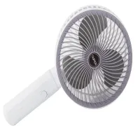 Wentylator wiatrak składany bezprzewodowy klips biurkowy stojący na biurko