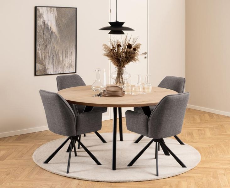 Krzesło Glenda szare jasne Basel 34 zdjęcie 2