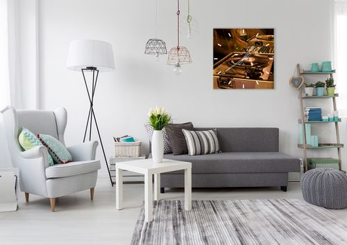 Zegar Ścienny - Studio Nagrań  - 60X60 Cm - C3Ac60X60-0505 na Arena.pl