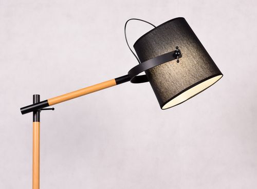 Lampa Stojąca Podłogowa Czarna Lapidus na Arena.pl