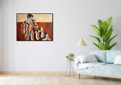 Plakat 100x75cm Przerwa Aby Odetchnąć na Arena.pl