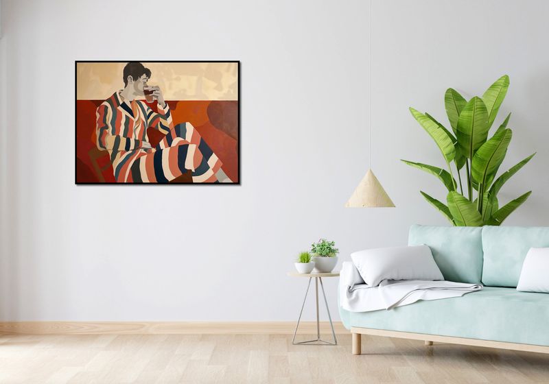 Plakat 100x75cm Przerwa Aby Odetchnąć zdjęcie 4