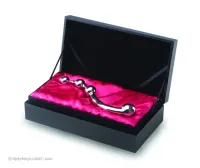 njoy fun wand stalowy stymulator anatomiczny 20 cm dwustronny