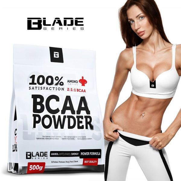 Hi TEC BLADE 100% BCAA Powder - 500g + GLUTAMINA zdjęcie 4