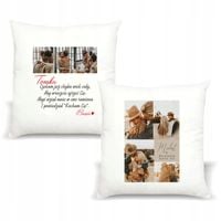 Poduszka z imieniem PREZENT DLA CIEBIE WARTO ŻYĆ