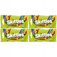 Skittles Crazy Sours Cukierki do żucia 38 g x 4 sztuk
