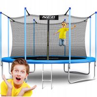 TRAMPOLINA OGRODOWA 374cm 12ft NEOSPORT model 2024