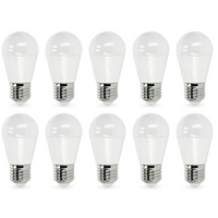 10x Żarówka kulka LED MB 8,5W E27 Barwa Neutralna biała 806lm 4000K