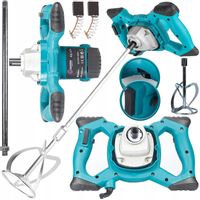 MIESZADŁO DO ZAPRAW KLEJU BETONU FARB + x2 MIESZALNIKI MOCNE 2900W ZESTAW