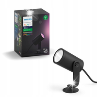 Zewnętrzny reflektor LED Philips Hue Lily W&C 1 szt. 8W Inteligentna lampa