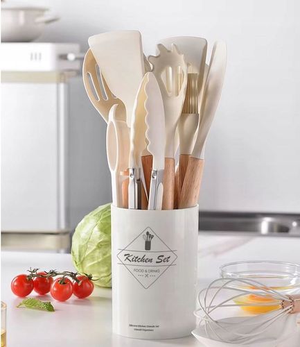 Zestaw Przyborów Kuchennych ELDEN Przybory kuchenne Silikonowe Akcesoria na Arena.pl