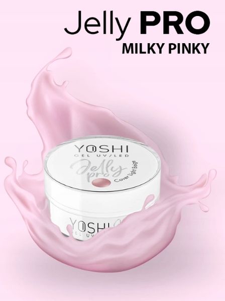 YOSHI Żel budujący Jelly PRO - Milky Pinky - 50ml zdjęcie 3