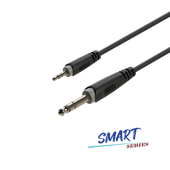 Kabel audio Jack 3.5mm stereo / Jack 6.3mm stereo 1,5m Roxtone SACC280L1.5