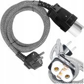 PRZEWÓD SZNUR KABEL DO PRODIŻA OPIEKACZA PIEKARNIKA 1,8M W OPLOCIE