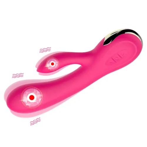 Wibrator-Silicone Vibrator USB 7 Function + Booster / Heating na Arena.pl