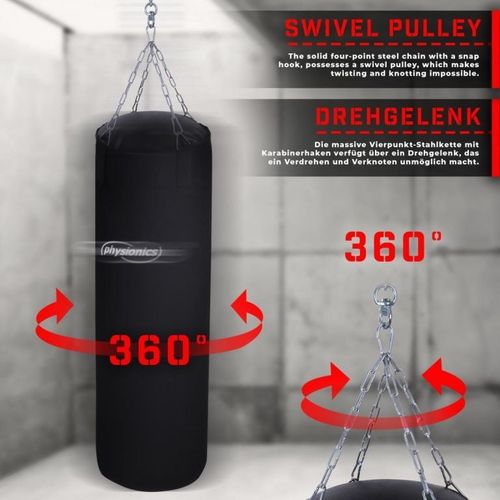 Physionics Zestaw bokserski z rękawicami, 30 x 100 cm na Arena.pl