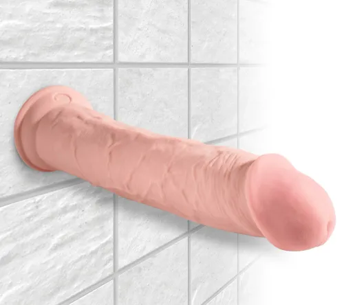 pipedream king cock plus 28 cm jasny anatomiczny model z przyssawką na Arena.pl