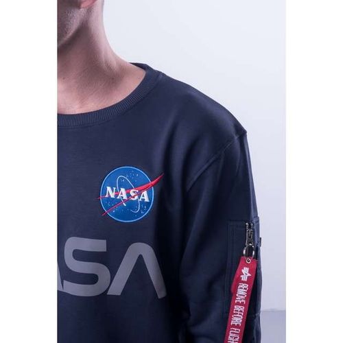 NASA REFLECTIVE SWEATER 07 REP  BLUE M na Arena.pl