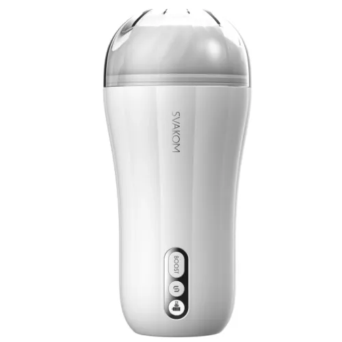 svakom robin biały - system wibracyjny z wyświetlaczem led, usb na Arena.pl