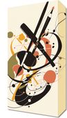 Obraz 20x40cm Abstrakcyjny Rapsod