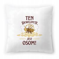 Poduszka Dla Dewelopera Na Urodziny Prezent Z Nadrukiem Ze Zdjęciem