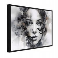 Obraz W Ramie Na Płótnie Do Sypialni Salonu Kobieta 100x70