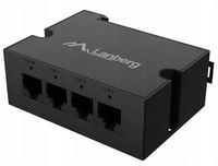 Switch niezarządzalny Lanberg 1xIN 3xOUT 100Mb PoE Extender Fast Ethernet