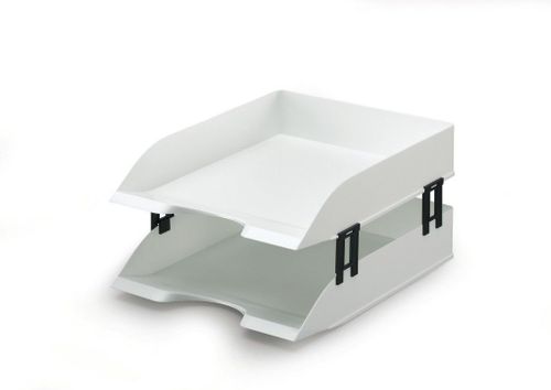 Kuweta na dokumenty biała Basic Durable na Arena.pl