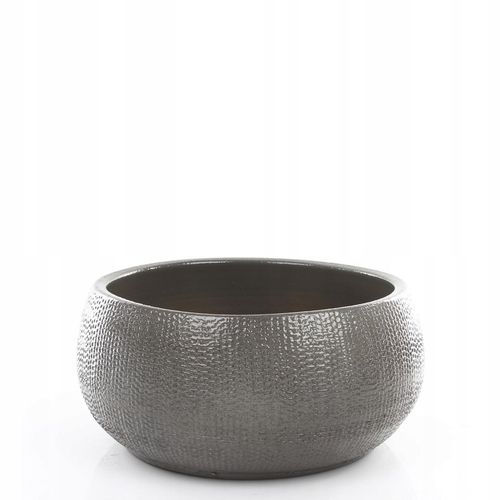 brązowa ceramiczna doniczka na drzewko BONSAI misa PORTO B. 27/13 do bonzai na Arena.pl