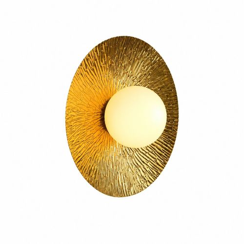 Lampa ścienna SUN M złota 35 cm na Arena.pl