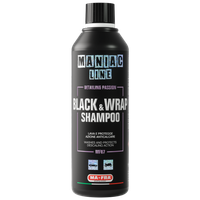 Maniac Line -Black&Wrap SHAMPOO 500ml -szampon do czarnych lakierów i folii