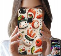 ETUI DO HUAWEI P10 LITE - SŁODKIE UŚMIECHNIĘTE SUSHI OBUDOWA CASE
