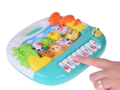 PIANINKO INTERAKTYWNE EDUKACYJNE  ZE ZWIERZĄTKAMI FARMA na Arena.pl