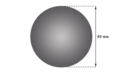 ODBOJNIK OGRANICZNIK ŚCIENNY DO DRZWI 60 mm BRĄZ na Arena.pl