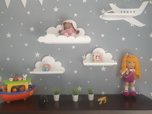 Półka Chmurka zestaw 3 szt. wersja Minorka - Prestige na Arena.pl